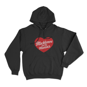Macklemore And The Maniacs Heart Unisex Hoodie Black