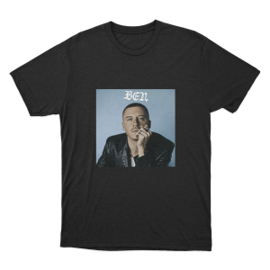 Macklemore Ben Portrait Unisex T Shirt Black