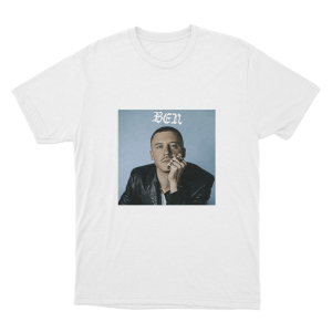 Macklemore Ben Portrait Unisex T Shirt White