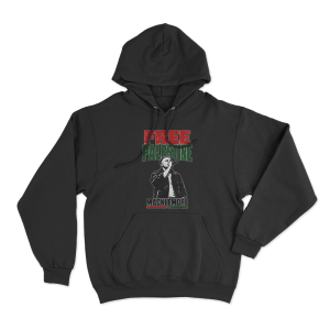 Macklemore Free Palestine Unisex Hoodie Black
