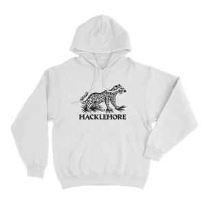 Macklemore Leopard Logo Unisex Hoodie White