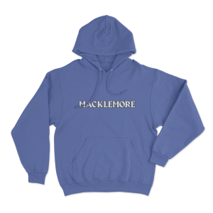 Macklemore Logo Unisex Hoodie Blue