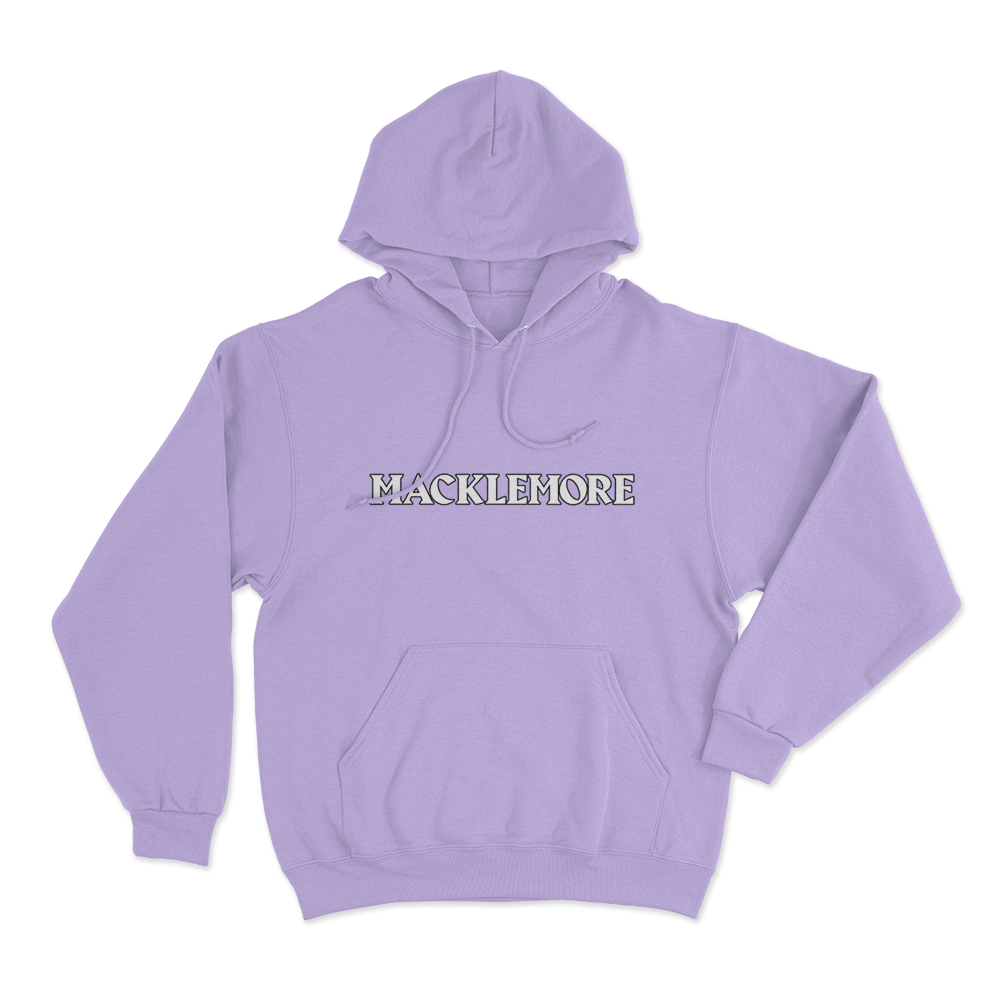 Macklemore Logo Unisex Hoodie Purple Macklemore Logo Unisex Hoodie Purple