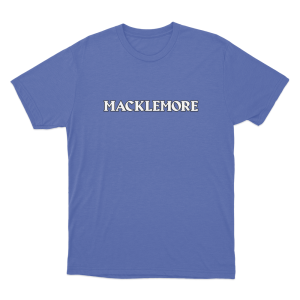 Macklemore Logo Unisex T Shirt Blue